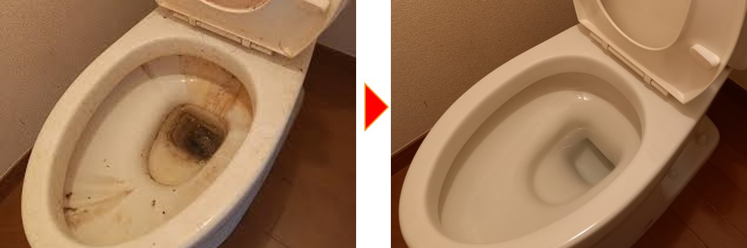 トイレお掃除の施工事例